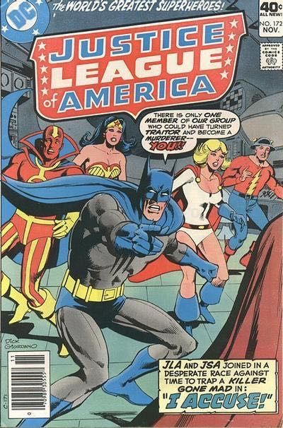 Justice League of America, Vol. 1 #172B Newsstand Edition