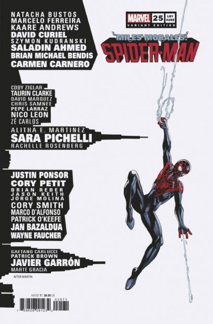 Miles Morales: Spider-Man, Vol. 1 #25G Mark Bagley Variant