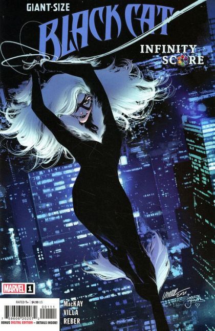 Giant-Size Black Cat: Infinity Score #1A Pepe Larraz Regular