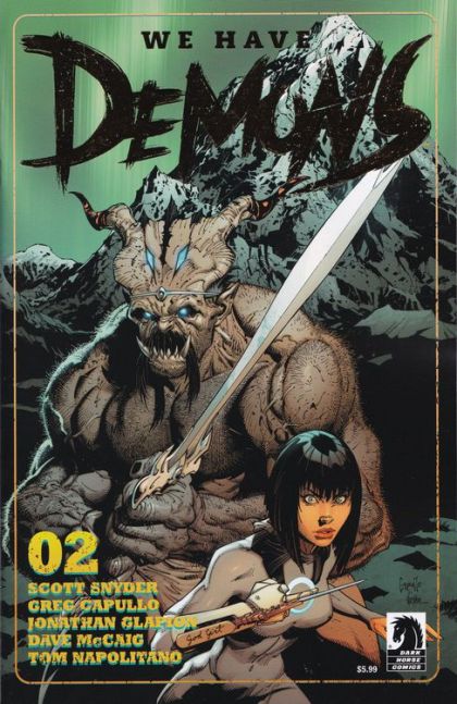 We Have Demons #2C Greg Capullo Foil Cover