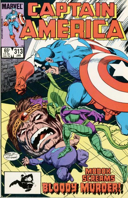Captain America, Vol. 1 #313A Direct Edition