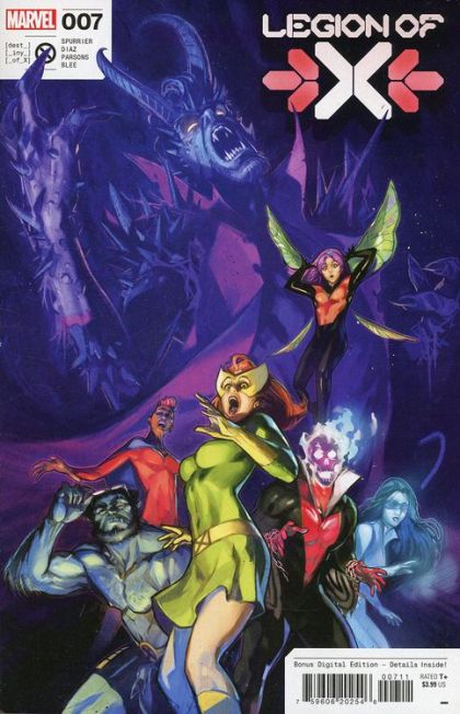 Legion of X #7A Regular Ben Harvey Cover