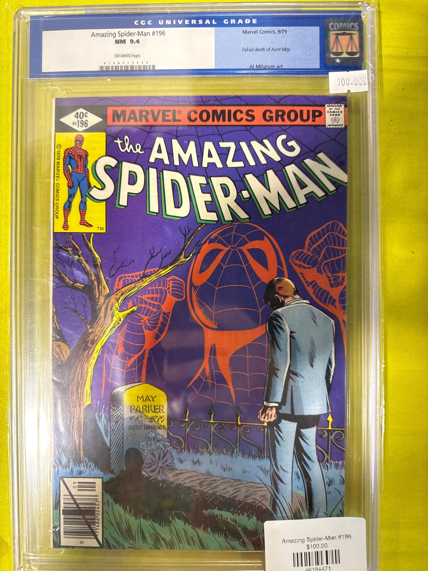Amazing Spider-man #196 CGC 9.4