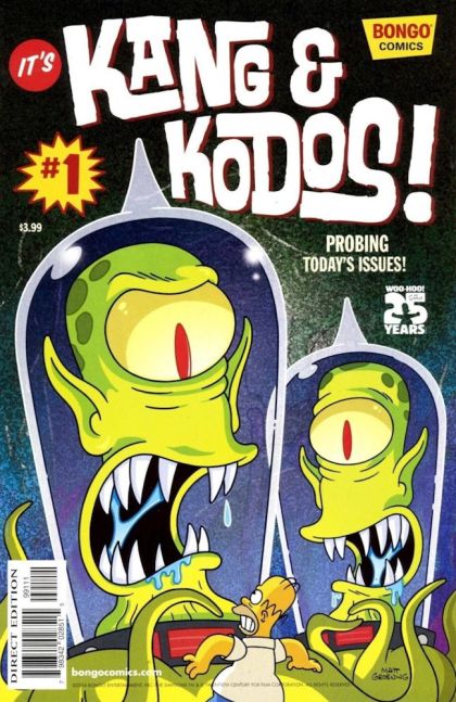 Kang & Kodos! #1A Direct Edition