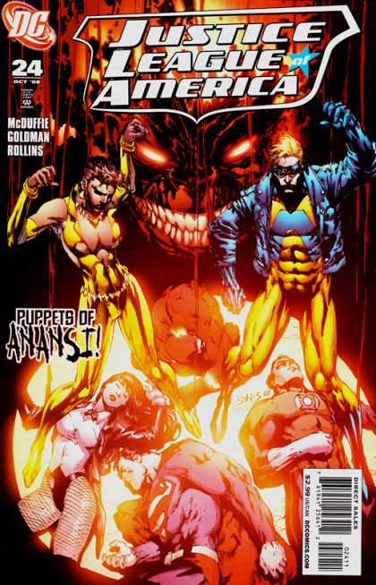 Justice League of America, Vol. 2 #24 Regular Ed Benes & Pete Pantazis Cover