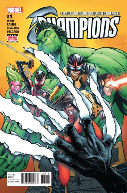 Champions, Vol. 2 (Marvel) #4A Humberto Ramos Regular