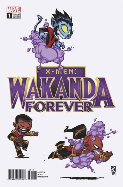 Wakanda Forever: X-Men #1C Skottie Young Baby Variant