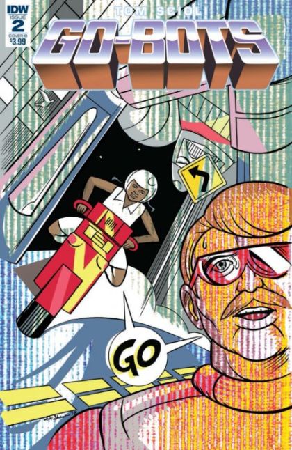 Go-Bots #2B Variant Dash Shaw Cover