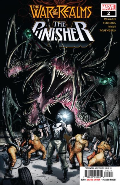 War of the Realms: Punisher, Vol. 1 #2A Regular Juan Ferreyra Cover
