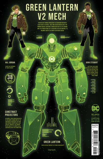 DC: Mech #5B Dan Mora Variant