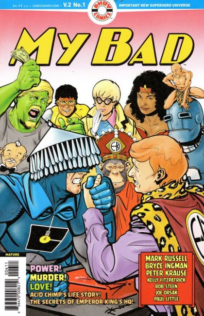 My Bad (Ahoy Comics), Vol. 2 #1A Peter Krause Regular