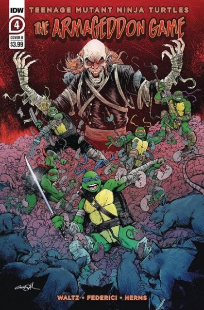 Teenage Mutant Ninja Turtles: The Armageddon Game #4B Gavin Smith Variant