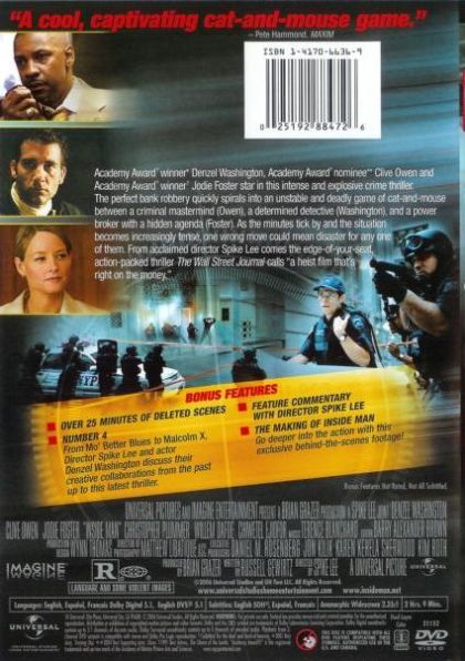 Inside Man (2006) - DVD