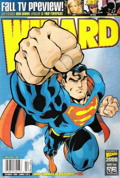 Wizard: The Magazine of Comics, Entertainment and Pop Culture #98/1 Superman