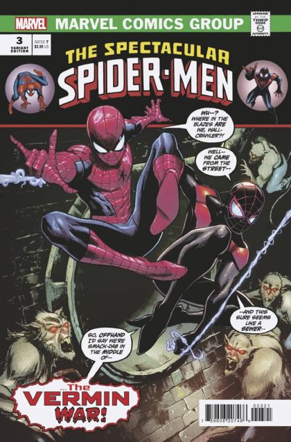 The Spectacular Spider-Men #3B Lee Garbett Vampire Variant