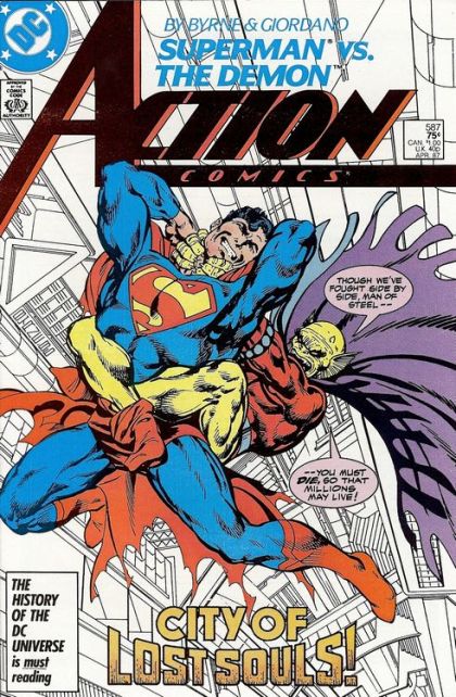 Action Comics, Vol. 1 #587A Direct Edition