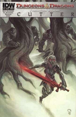 Dungeons & Dragons: Cutter (IDW) #2A Steve Ellis Cover