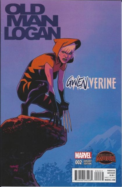 Old Man Logan, Vol. 1 #2C Chris Samnee Gwenverine Cover