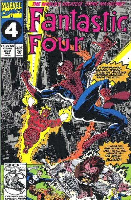 Fantastic Four, Vol. 1 #362A Direct Edition
