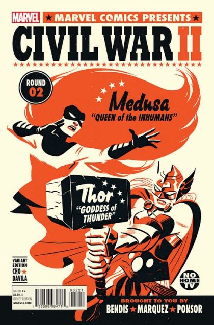 Civil War II #2B Michael Cho Variant Cover