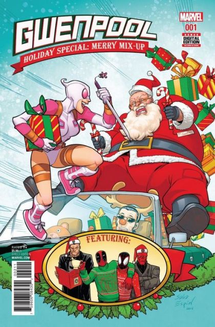 Gwenpool Holiday Special Merry Mix-Up #1A Regular Cover
