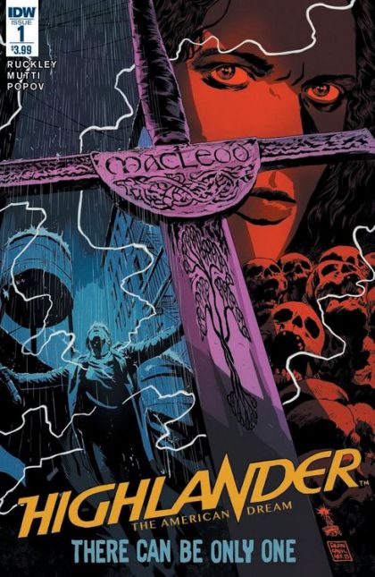 Highlander: The American Dream #1A Regular Francesco Francavilla Cover