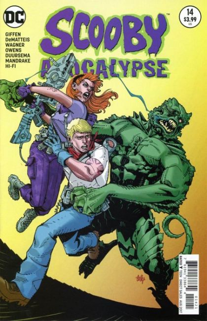 Scooby Apocalypse #14B Variant Cully Hamner Cover