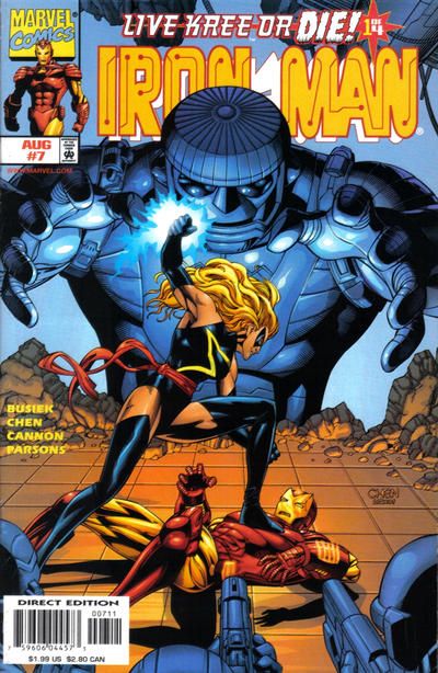 Iron Man, Vol. 3 #7A Direct Edition