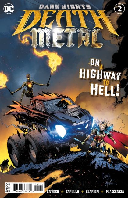 Dark Nights: Death Metal #2A Regular Greg Capullo & Jonathan Glapion Foil Cover