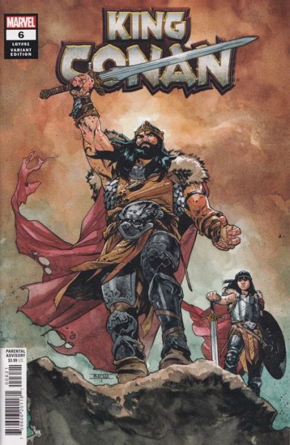 King Conan #6B Mahmud Asrar Cover