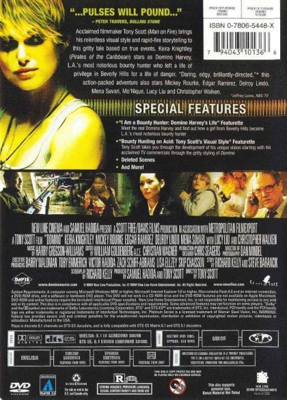 Domino (2005) New Line Platinum Series - DVD