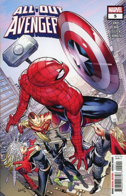 All-Out Avengers #5A Regular Greg Land Cover