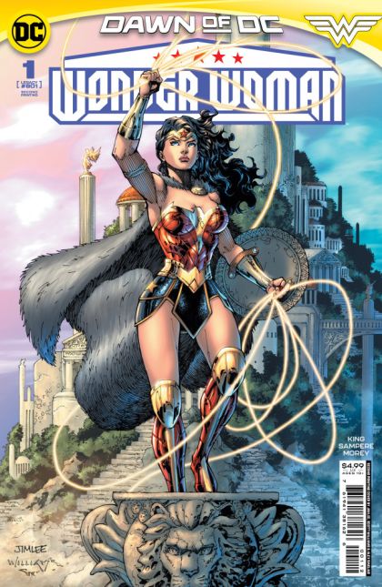 Wonder Woman, Vol. 6 #1R 2nd Printing Jim Lee