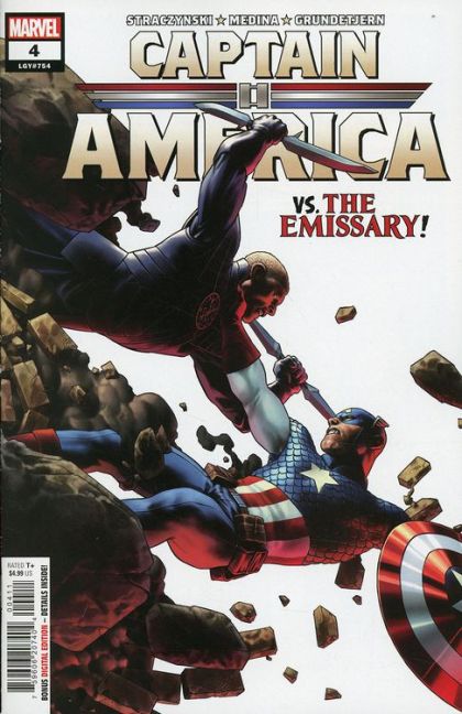 Captain America, Vol. 11 #4A Jesús Saíz Regular