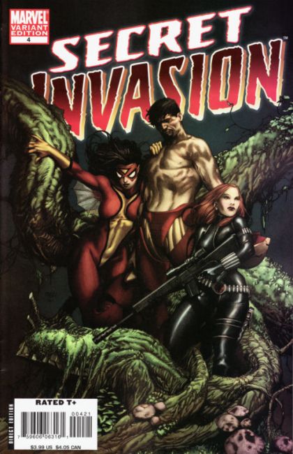 Secret Invasion, Vol. 1 #4B Steve McNiven Incentive Variant (1:25)