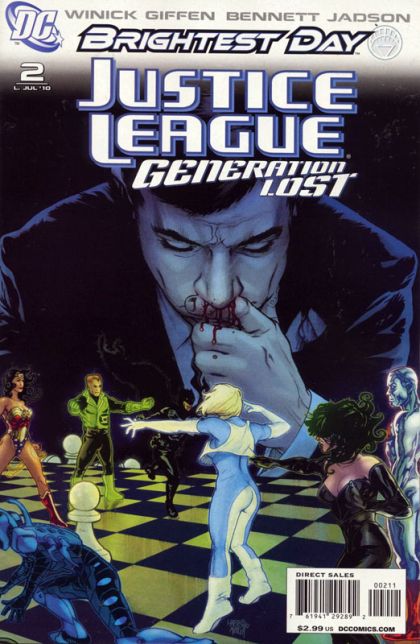 Justice League: Generation Lost #2A Tony Harris Regular Cover