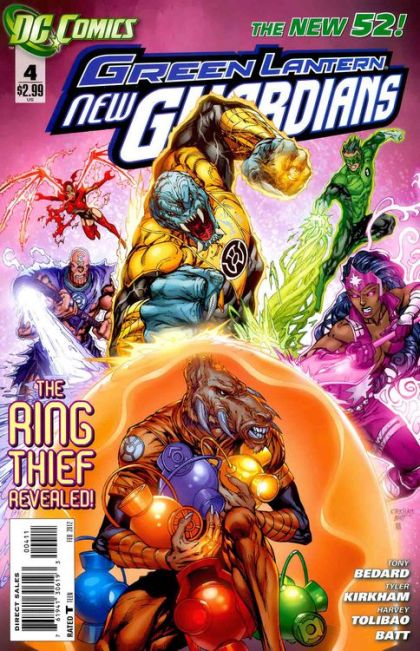 Green Lantern: New Guardians #4A Tyler Kirkham Regular