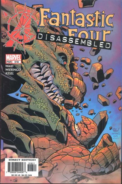 Fantastic Four, Vol. 3 #518A Direct Edition