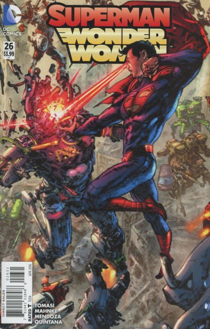 Superman / Wonder Woman #26C Kim Jung Gi & Alex Sinclair Justice League Triptych Variant