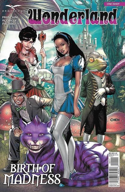 Grimm Fairy Tales Wonderland: Birth Of Madness #1A Sean Chen Regular