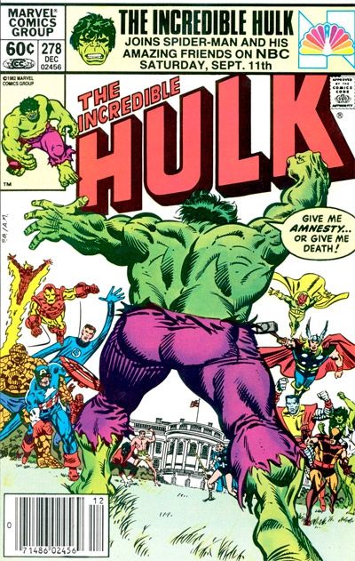 The Incredible Hulk, Vol. 1 #278B Newsstand Edition
