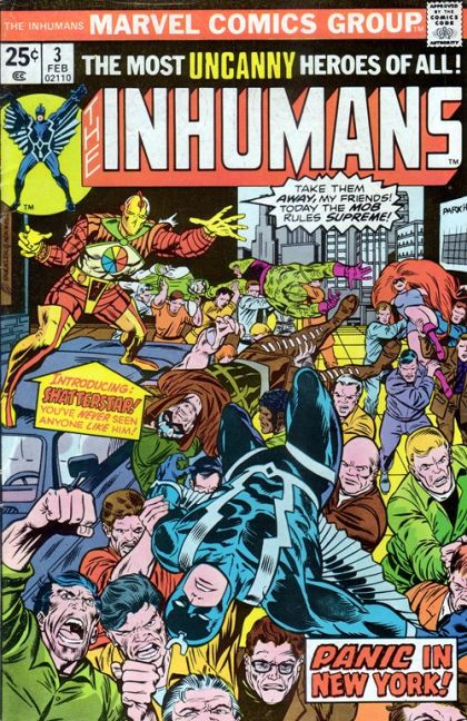 Inhumans, Vol. 1 #3A Regular Edition