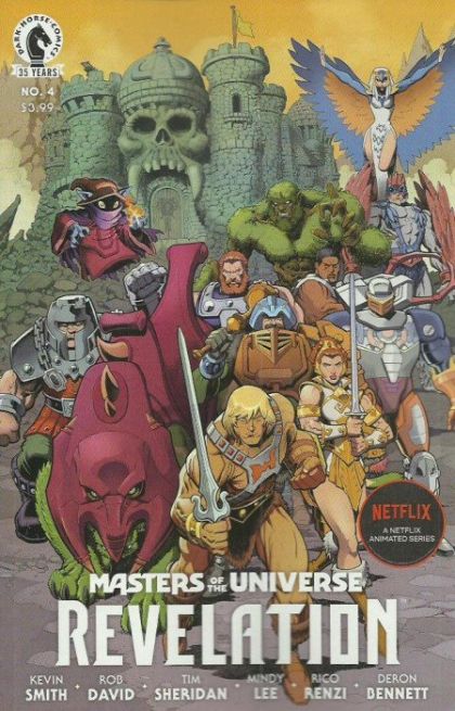 Masters of the Universe: Revelation #4B Variant Arthur Adams Cover