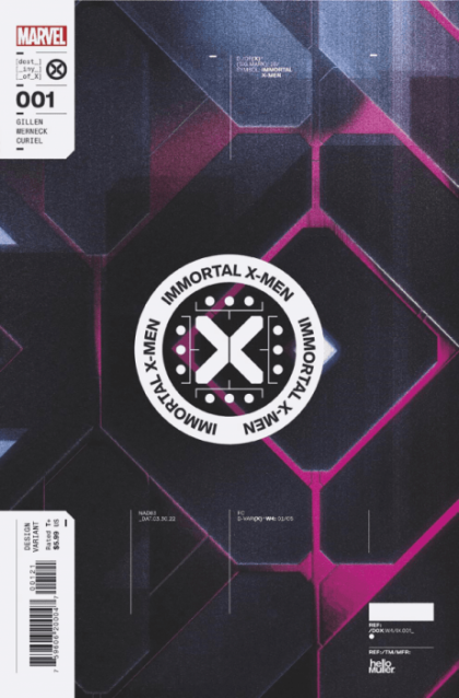 Immortal X-Men #1B Tom Muller Incentive Design Variant (1:10)