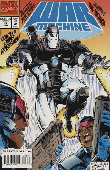 War Machine, Vol. 1 #3A Direct Edition