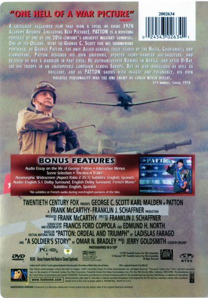 Patton (1970) - DVD