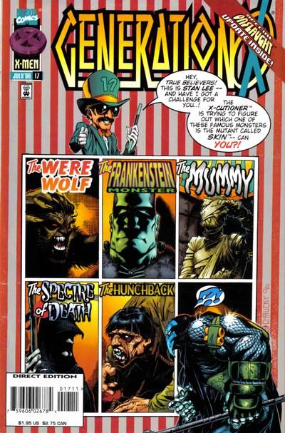Generation X, Vol. 1 #17A Direct Edition