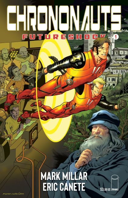 Chrononauts: Futureshock #1E Variant Kevin Nowlan Cover