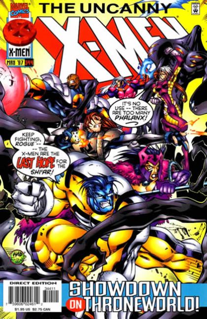 Uncanny X-Men, Vol. 1 #344A Direct Edition