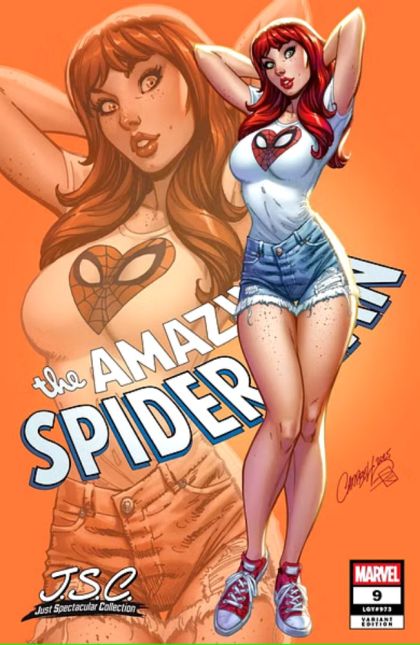 The Amazing Spider-Man, Vol. 7 #9B J. Scott Campbell Just Spectacular Collection Variant